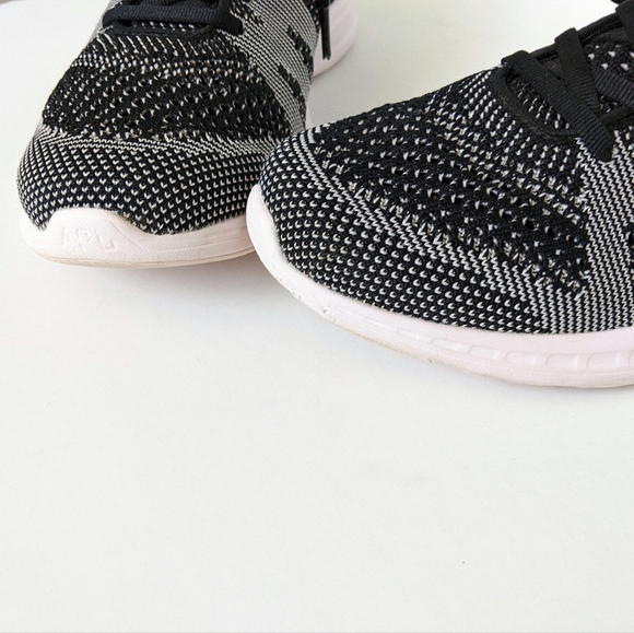 APL Techloom Pro Sneakers In Black / Bleached Pink Size 8.5 - Picture 12 of 16